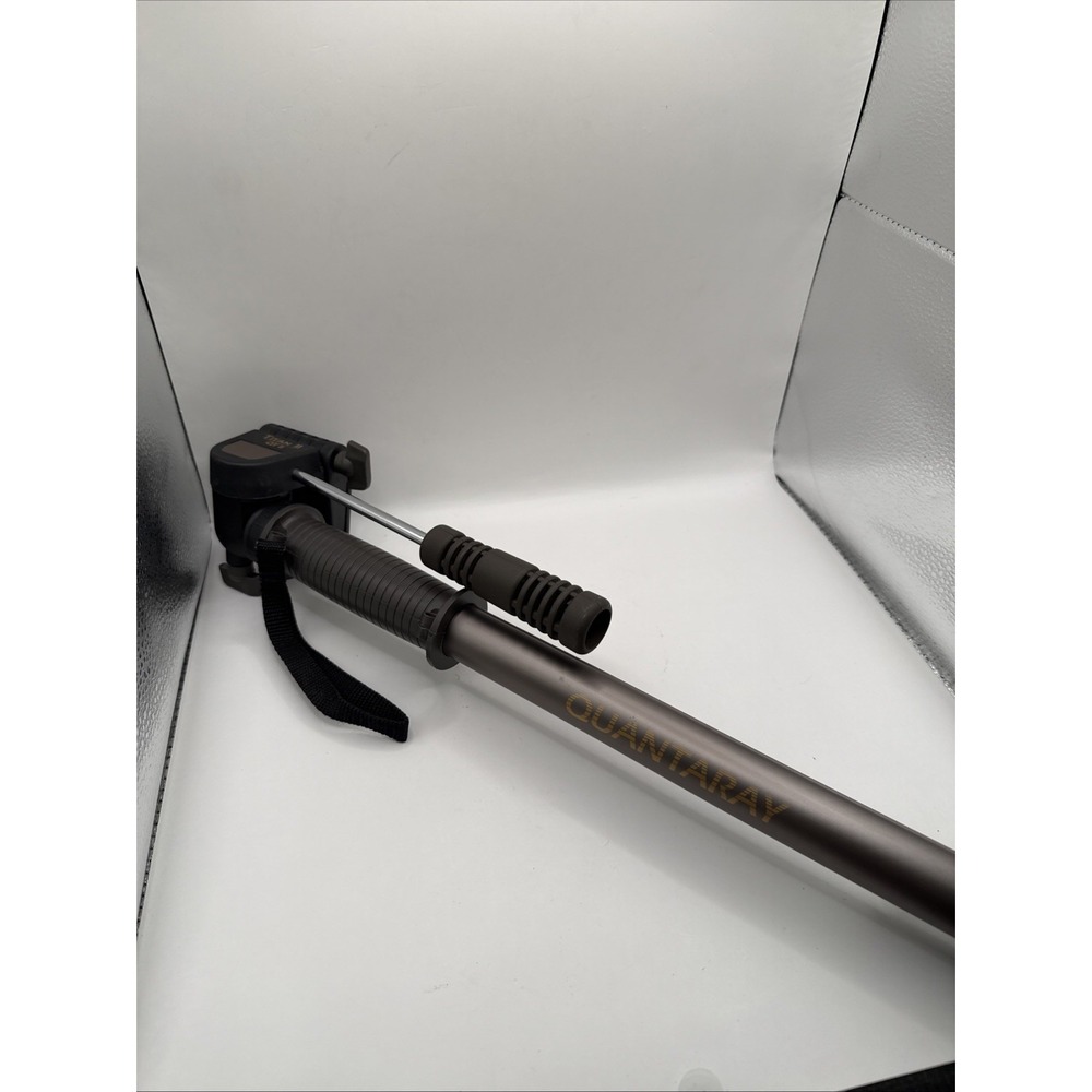 Quantaray Titan II Heavy Duty‎ Camera Monopod  Aluminum w Grip Strap Adjustable